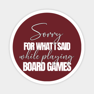 Board Games Magnet